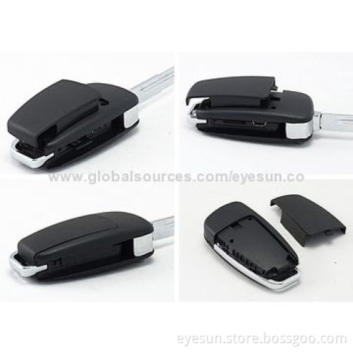 High-capacity Night Vision Motion Sensor 1,080P Full HD Car Keychain Mini Cameras, 5V DC Voltage